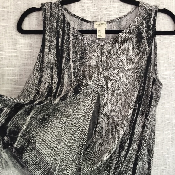H&M Conscious Snake Print Lyocell Wrap Tank - Picture 4 of 6